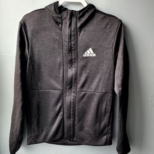 Adidas Team Issue Full Zip Hooded Sweatshirt Small